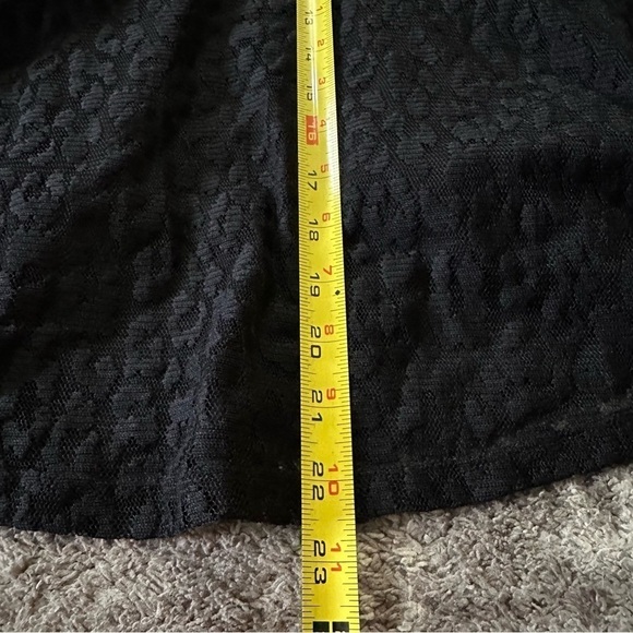 NWT Torrid Mesh Babydoll Tank Blouse Black Lace Animal Print - Picture 6 of 7